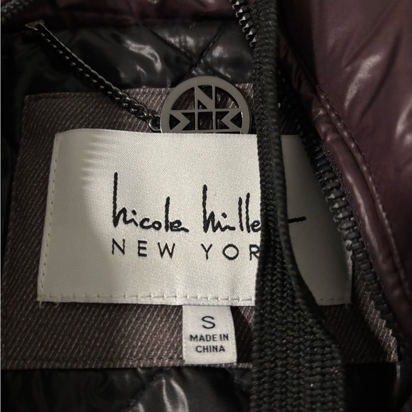 Nicole Miller Women's Quilted Brown Ski Jacket - Picture 4 of 6